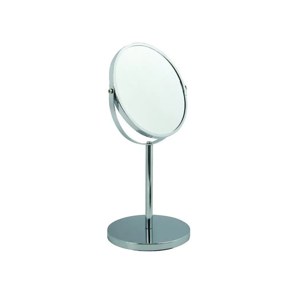 MSV Miroir grossissant sur pied Acier Chromé CAPRI