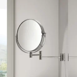 Kiamami Valentina Miroir Grossissant 3X Avec Bras Extensible Chromé
