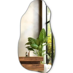 Miroir Grossissant|Tulup Miroir irrégulier 40 x 80 murale 1 pièce