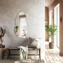Miroir Grossissant|Tulup Miroir irrégulier 40 x 80 murale 1 pièce