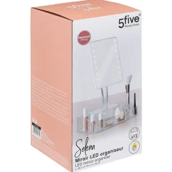 5Five Miroir led 14 compartiments Transparent Selena -
