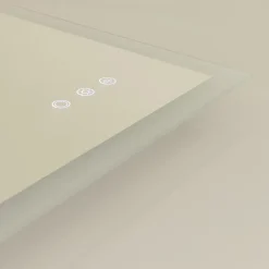 Miroir Lumineux|Saniverre Miroir LED lumineux TEMEO 80 x 100 cm (ou 100x80) antibuée + intensité 2100 lms & couleur réglables salle de bain -