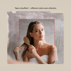 Artforma Miroir LED Salle de Bain - - Ovale - 120x70cm - LED Dual + interrupteur tactile + anti-buée