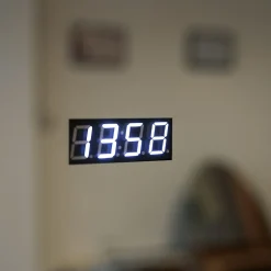 Miroir Grossissant Lumineux|Kiamami Valentina Miroir Led 100X70 Avec Allumage Tactile Et Horloge Digitale Intégrée