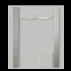 Créazur France Miroir lumineux ELEGANCE 80x80 cm - avec interrupteur sensitif