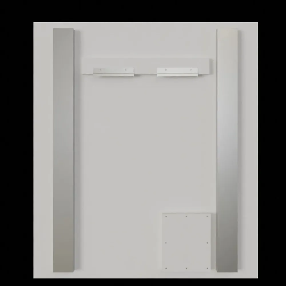 Créazur France Miroir lumineux ELEGANCE 80x80 cm - avec interrupteur sensitif