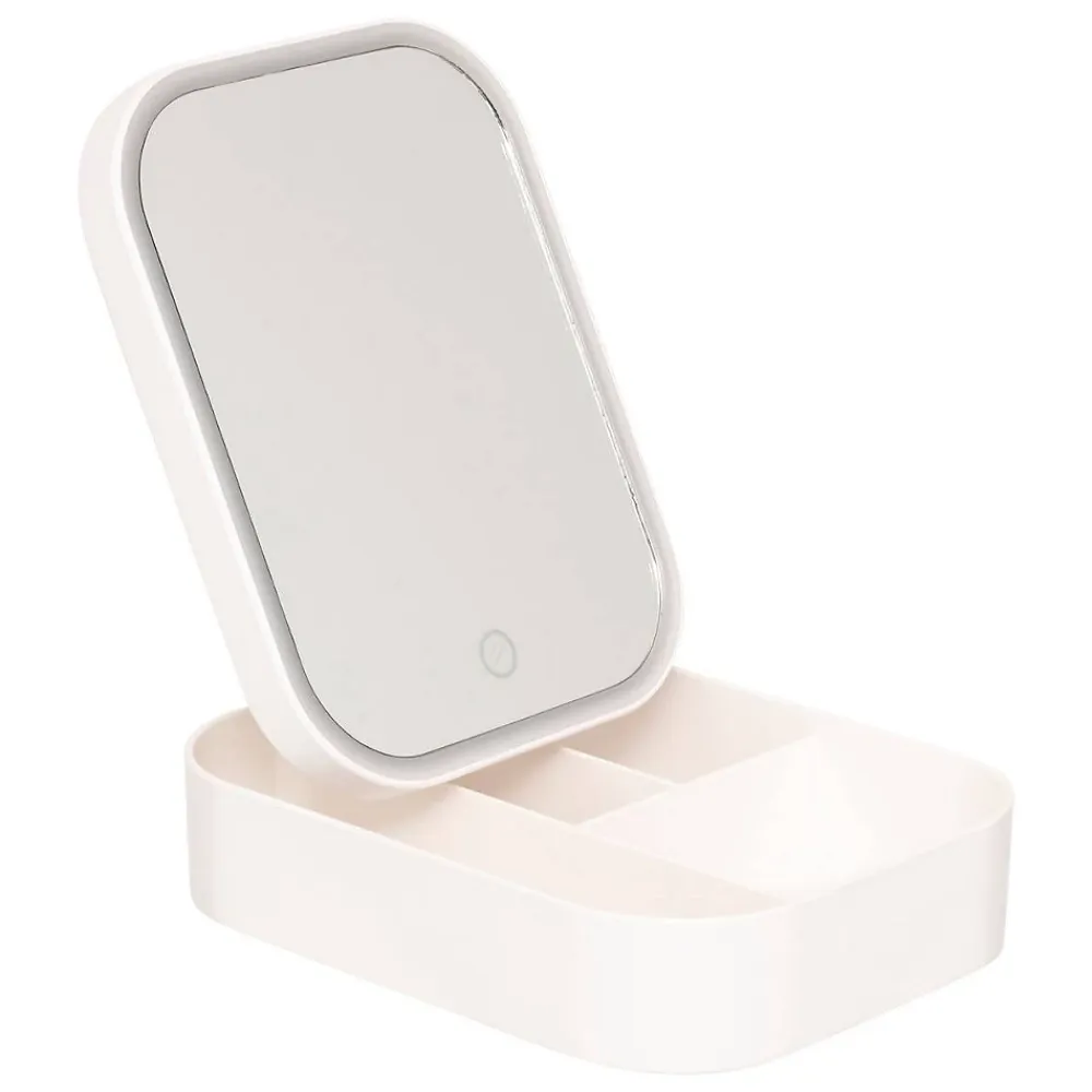 5Five Miroir lumineux L19,8cm - Blanc-