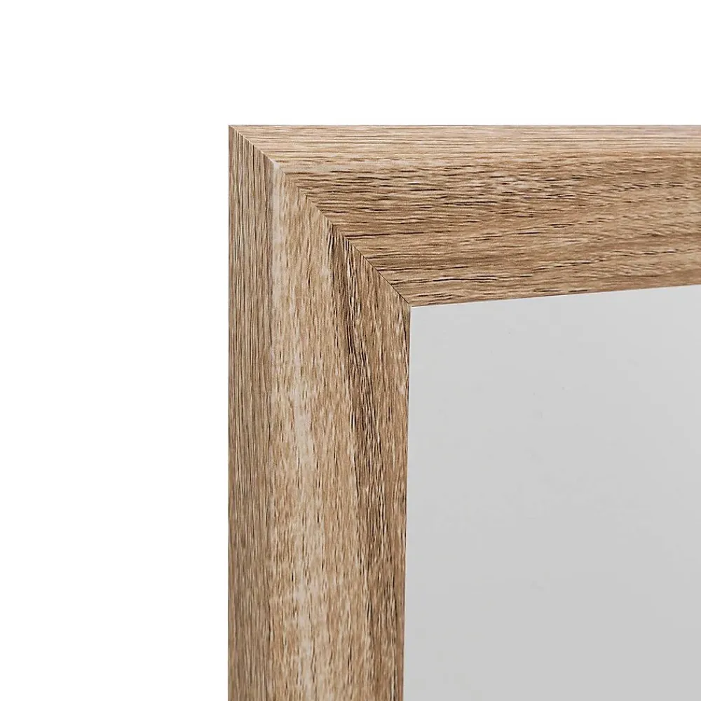 Miroir Simple|Atmosphera Créateur D'Intérieur Miroir Mural à Accrocher Blanc 34x44cm - Blanc- Atmosphera