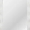Giantex Miroir Mural 106 x 71,5 cm, Cadre en Bois d'Hévéa, Miroir de Courtoisie à Suspension, pour Salle de Bain, Salon, Entrée, Blanc