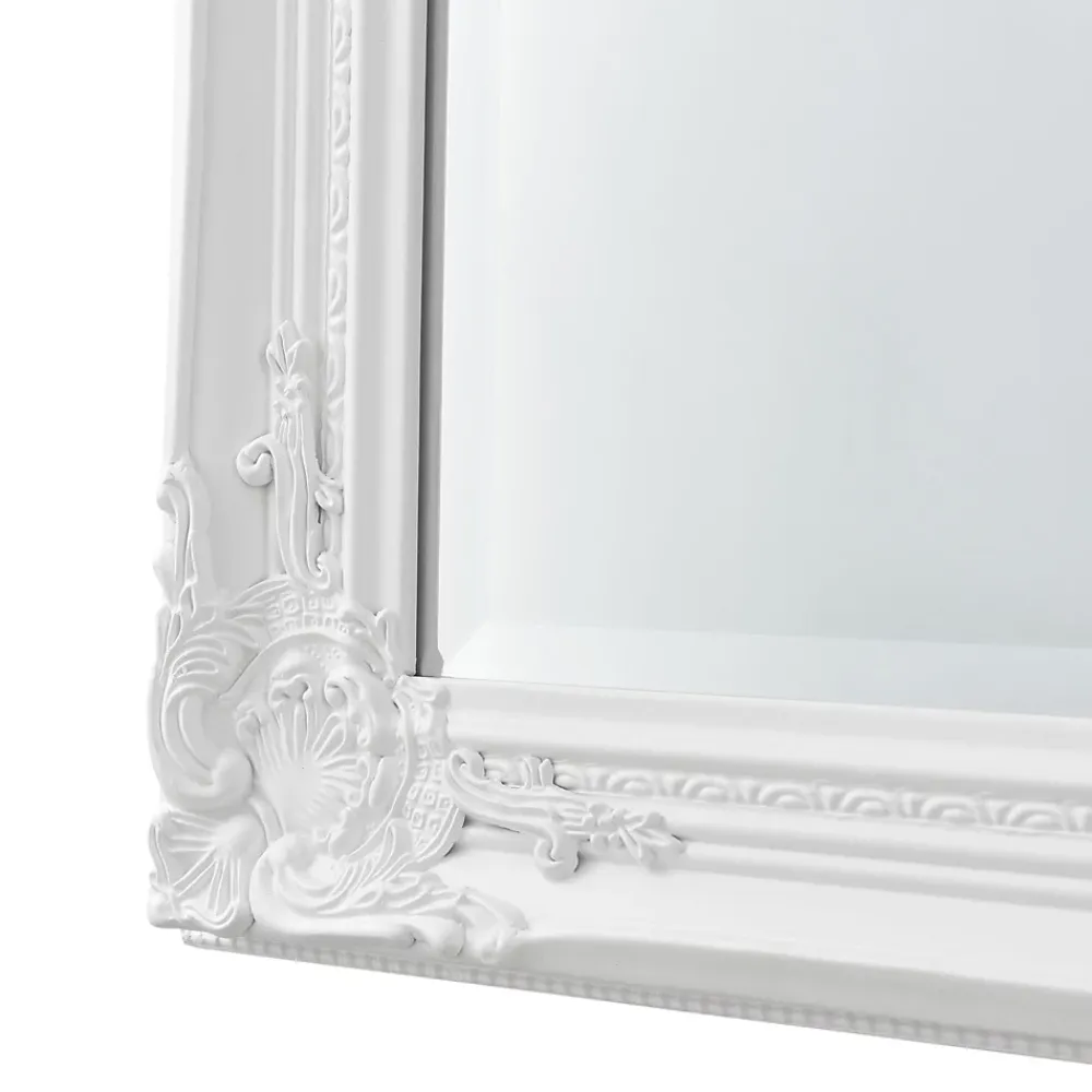 Miroir Simple|Helloshop26 Miroir mural 132 x 42 x blanc