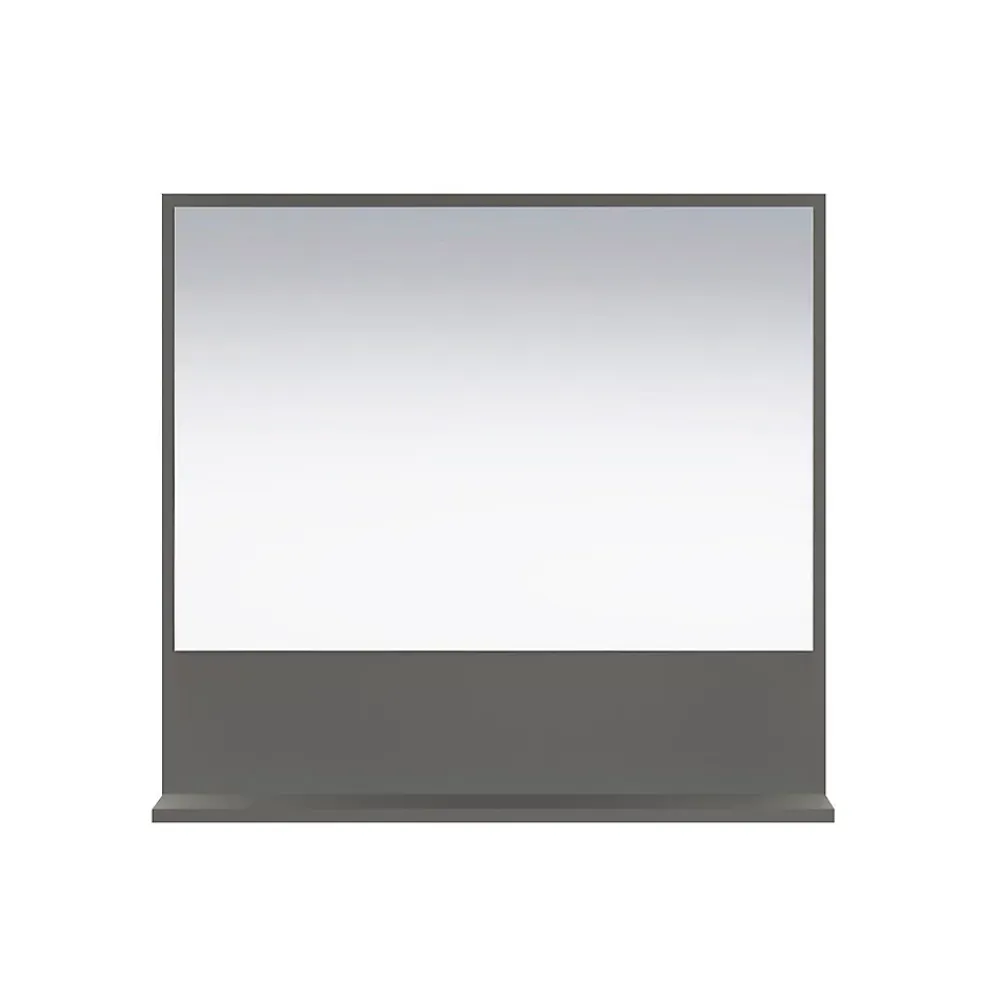 Calicosy Miroir mural avec 1 tablette L80 cm - PUREBLISS