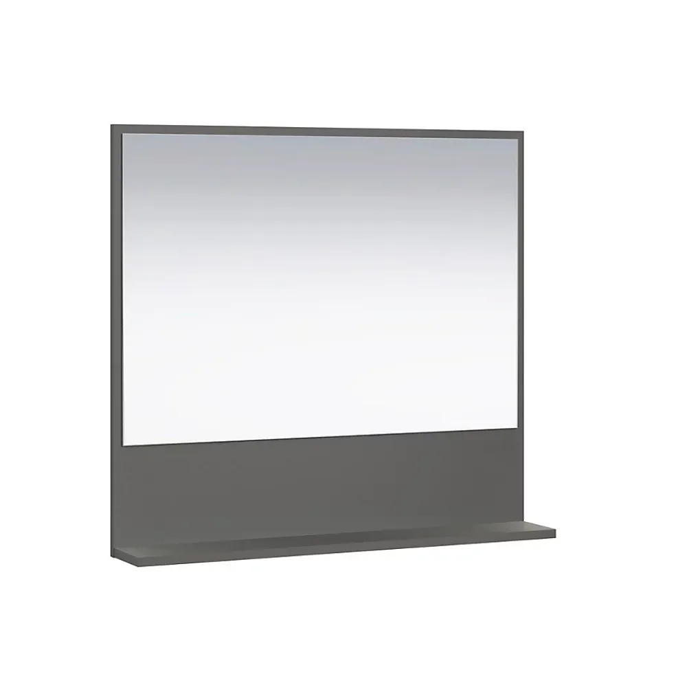Calicosy Miroir mural avec 1 tablette L80 cm - PUREBLISS