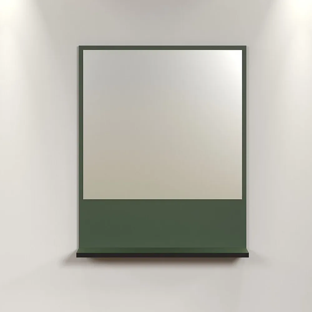 Calicosy Miroir mural avec 1 tablette L60 cm - PUREBLISS