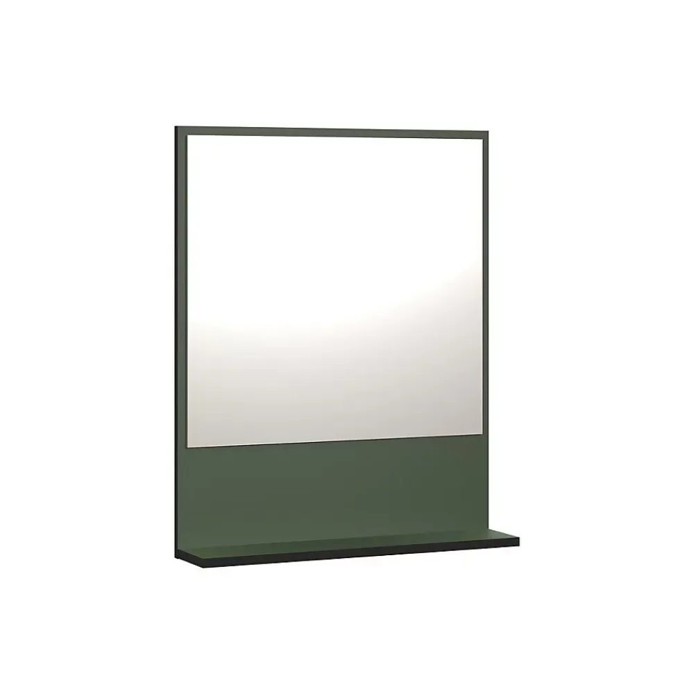 Calicosy Miroir mural avec 1 tablette L60 cm - PUREBLISS