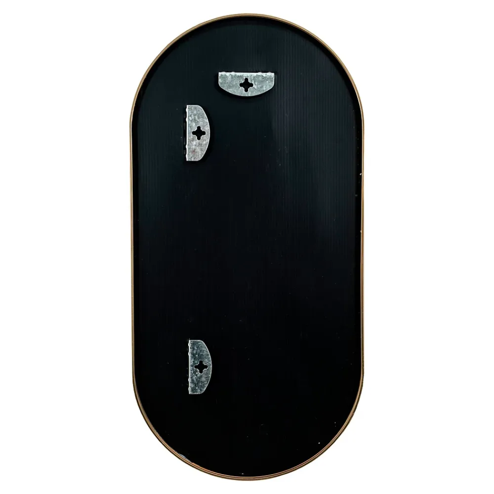 Helloshop26 Miroir mural ovale 40 x 80