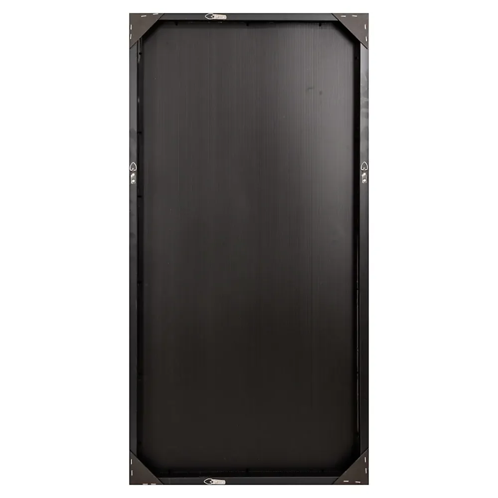 Miroir Simple|Helloshop26 Miroir mural rectangulaire 102 x 52 noir