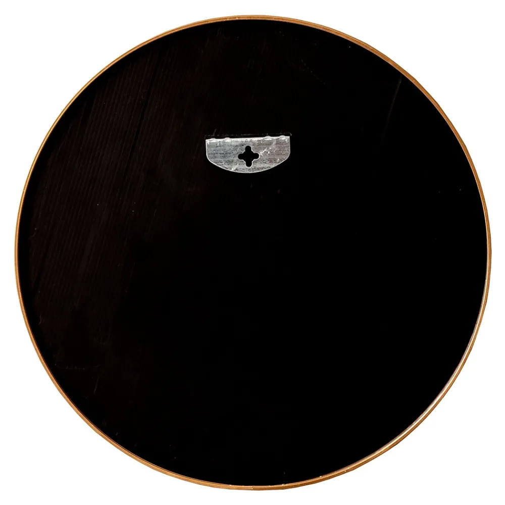 Miroir Simple|Helloshop26 Miroir mural rond 50 cm dore