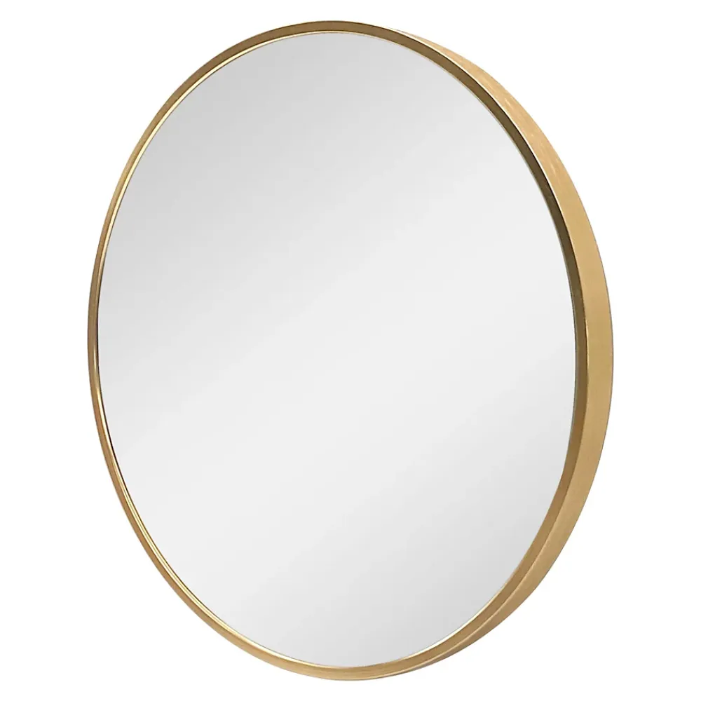 Miroir Simple|Helloshop26 Miroir mural rond diamètre 40 cm