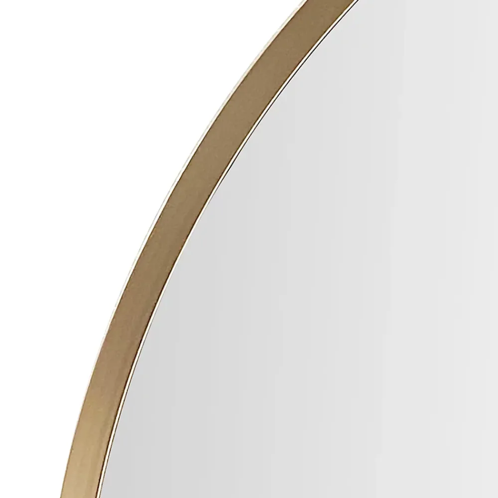 Miroir Simple|Helloshop26 Miroir mural rond diamètre 40 cm