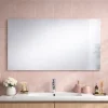 Kiamami Valentina Miroir Mural 100X60 Avec Bord Anti-Coupure