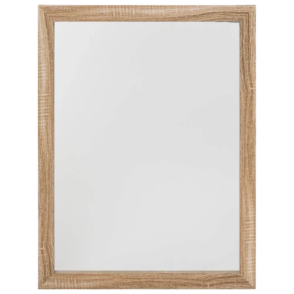 Miroir Simple|Atmosphera Créateur D'Intérieur Miroir mural 34X44- Marron- Atmosphera