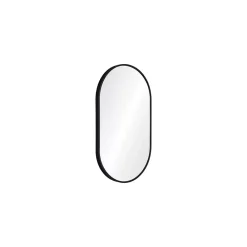 Mob-In Miroir ovale 40 x 70 cm PEPPER Noir