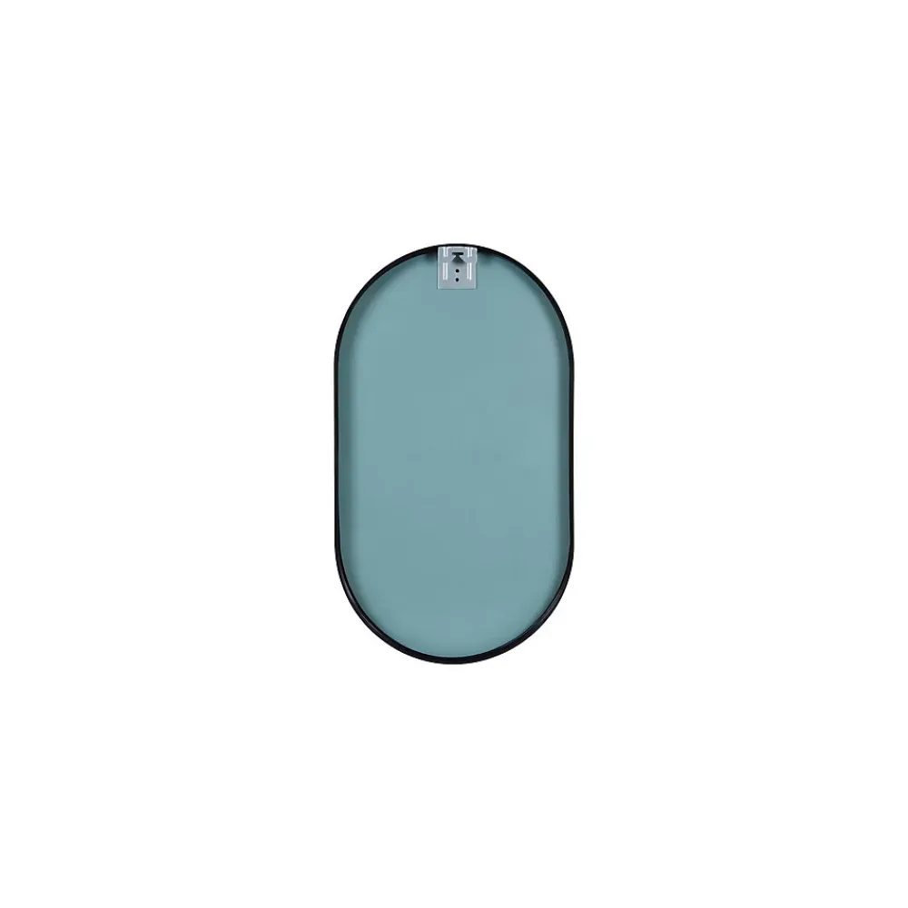 Mob-In Miroir ovale 40 x 70 cm PEPPER Noir