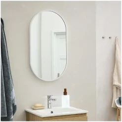 Mob-In Miroir ovale 40 x 70 cm PEPPER