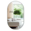 Tulup Miroir ovale 46x80 cm déco murale chambre 1 pièce