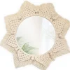 Rea MIROIR BOHO 322048 53CM BEIGE 55X55X1CM