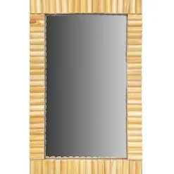 Miroir Simple|Rea MIROIR KLNA-MR03 35CM BROWN 55X35X2CM