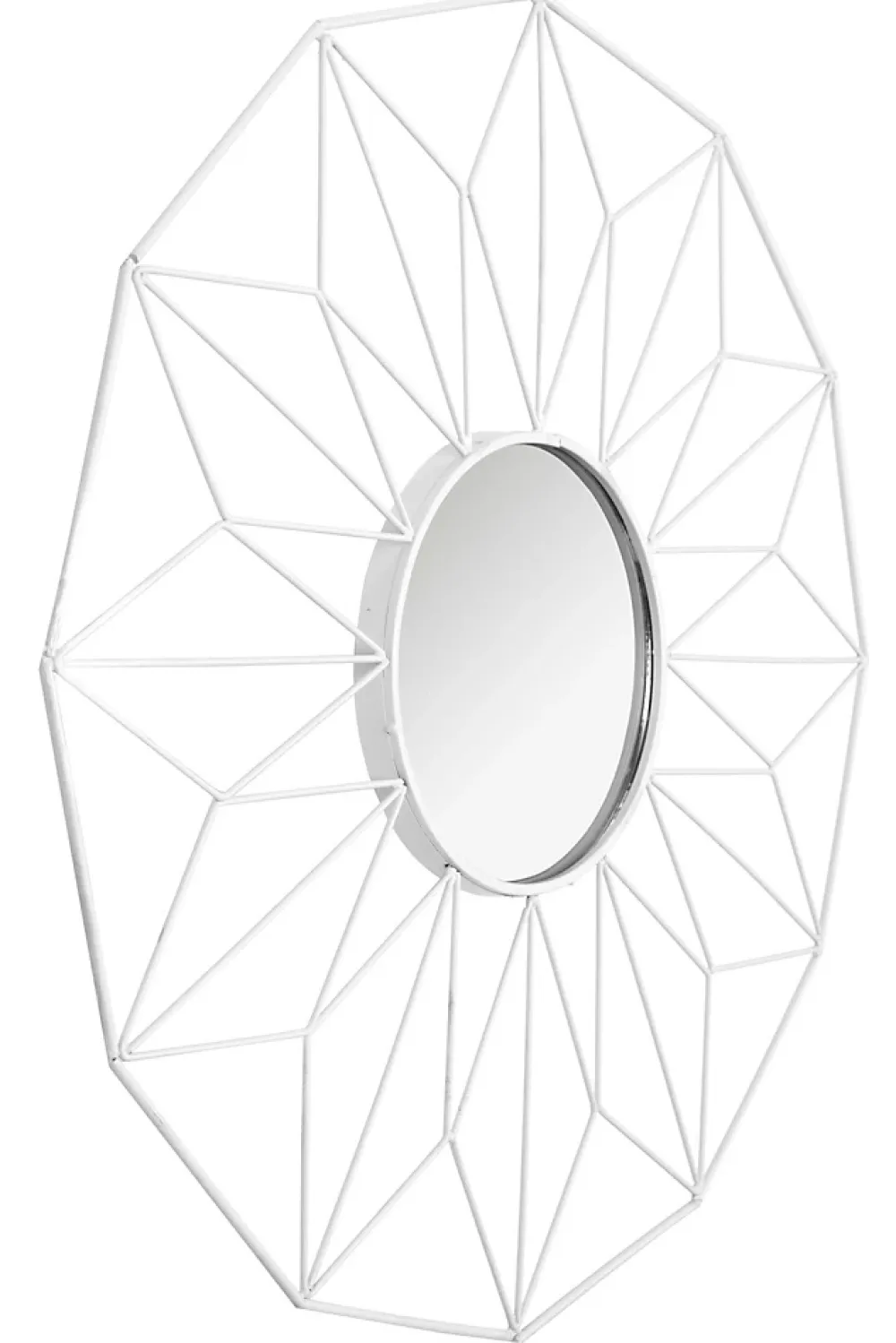 Miroir Simple|Rea MIROIR MC60375 60CM WHITE 58X58X58CM