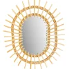Miroir Simple|Rea MIROIR QDJ5749 49CM BROWN 57X49X2CM