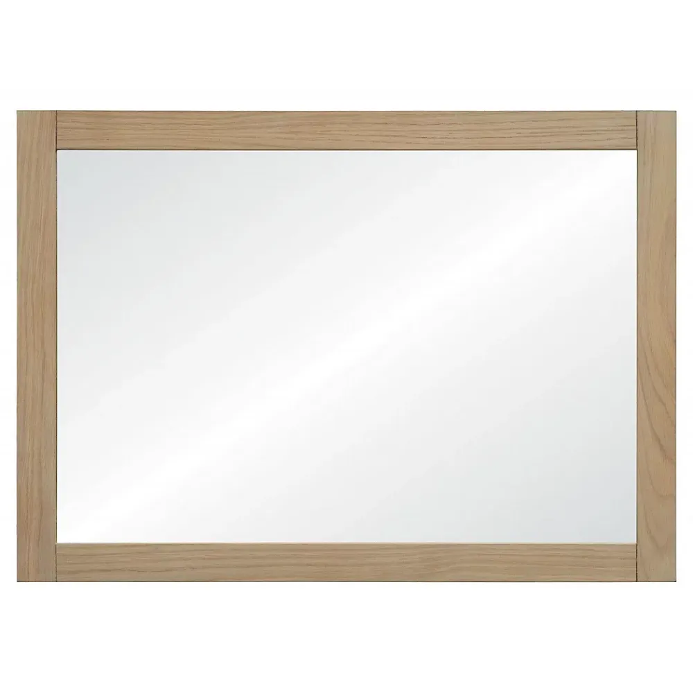 Mob-In Miroir rectangulaire en bois 50 x 70 cm ATOLL