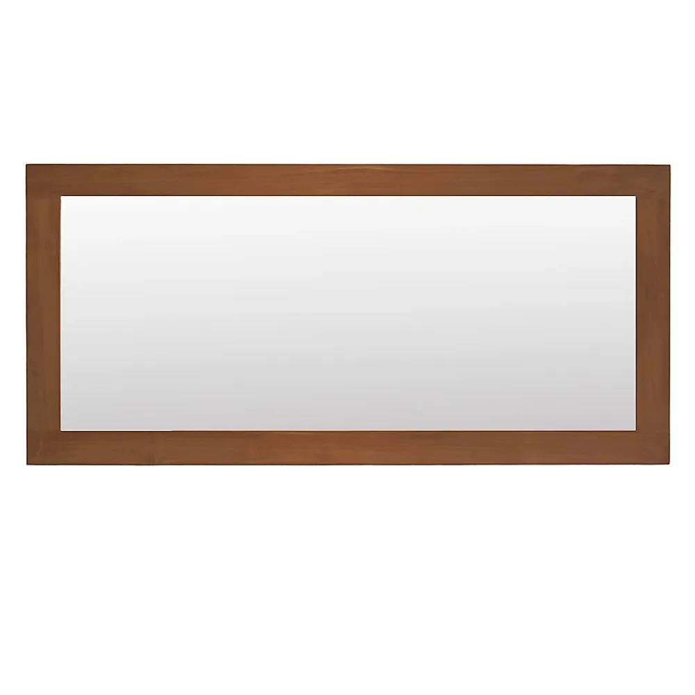 Wildwater Miroir rectangulaire en teck massif Lazy 150 x 70 cm