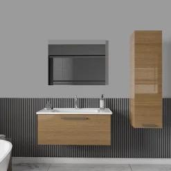 Stano Miroir rectangulaire sans cadre DORIA largeur 80 cm