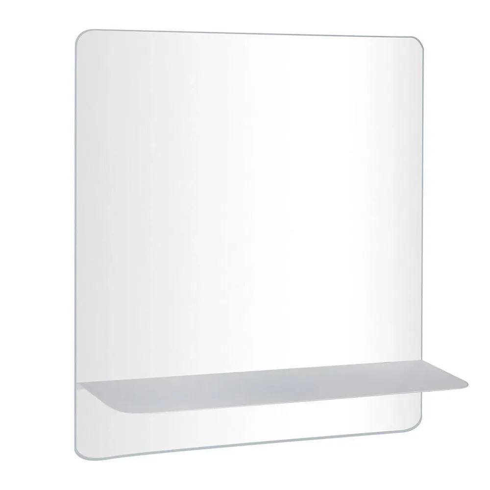 Mob-In Miroir rectangulaire SORRENTO avec tablette en métal