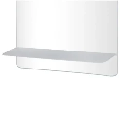 Mob-In Miroir rectangulaire SORRENTO avec tablette en métal