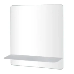 Mob-In Miroir rectangulaire SORRENTO avec tablette en métal