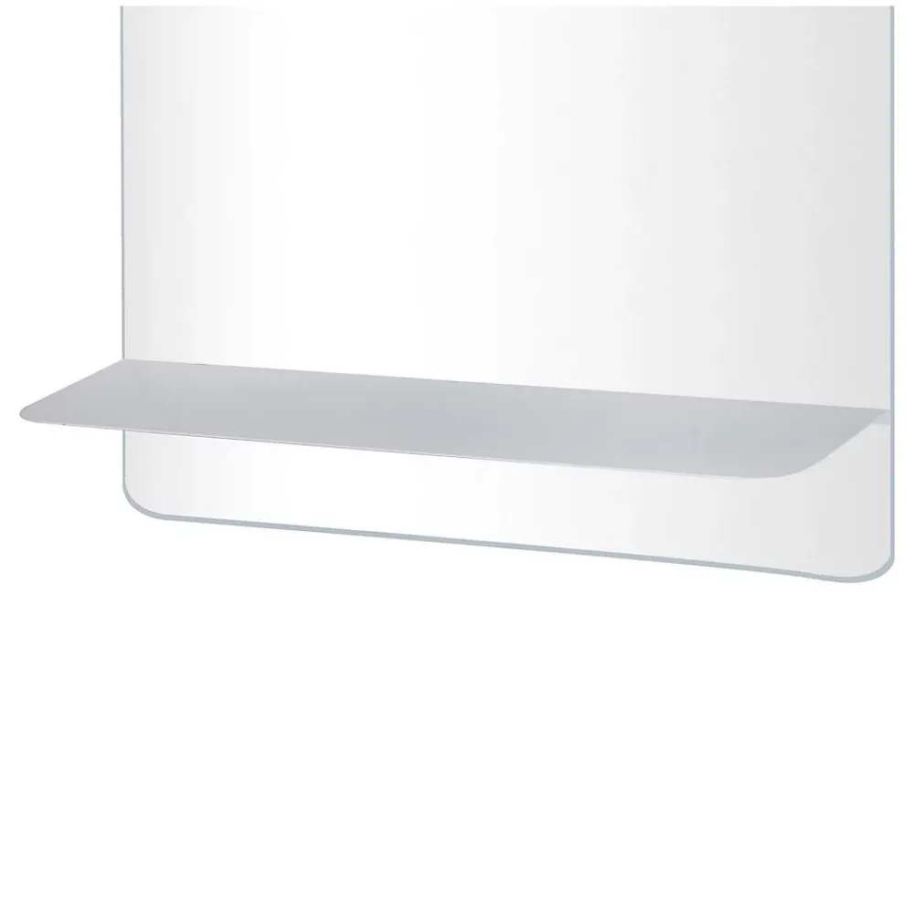 Mob-In Miroir rectangulaire SORRENTO avec tablette en métal