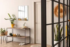 Miroir Simple|Tulup Miroir rectangulaire 50 x 50 cm Pour Le Maquillage