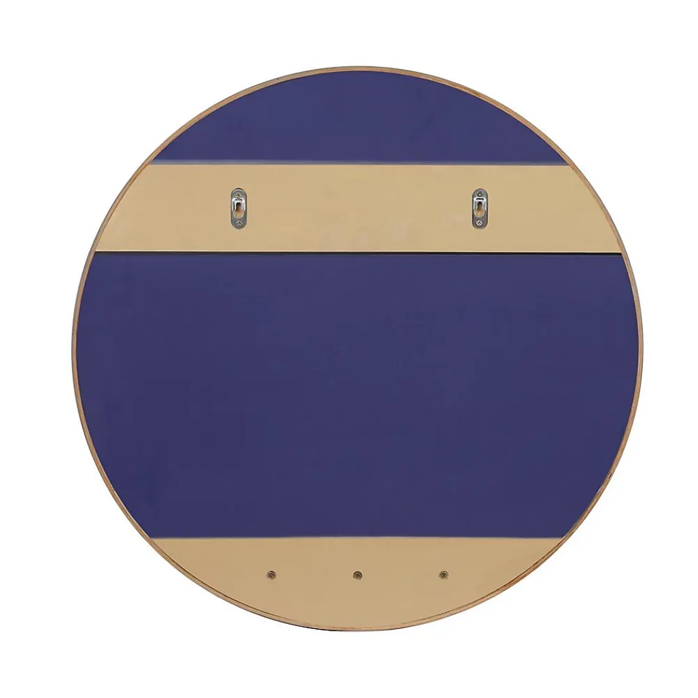Mob-In Miroir rond chêne NESTO 60x60cm