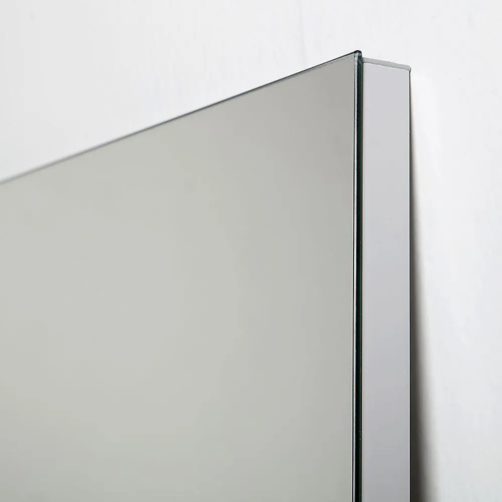 Kiamami Valentina Miroir Réversible À Ras De 80 Cm De Largeur Et 70 Cm De Hauteur Pour Salle De Bain.