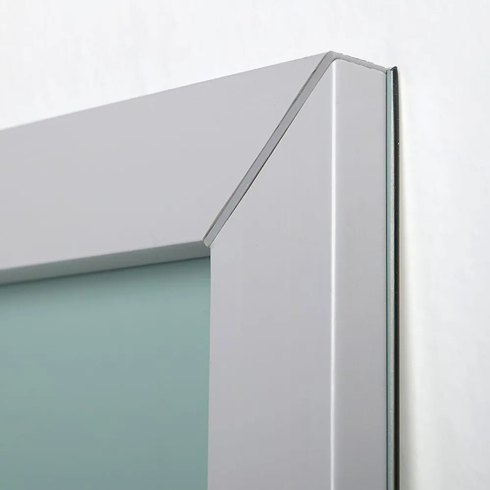 Kiamami Valentina Miroir Réversible À Ras De 80 Cm De Largeur Et 70 Cm De Hauteur Pour Salle De Bain.