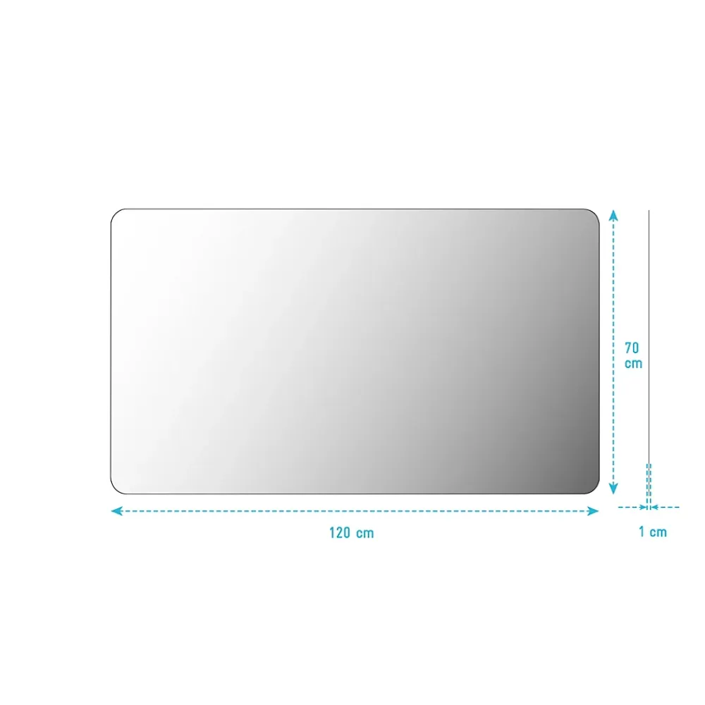 Miroir Simple|Aurlane Miroir salle de bain - 120x70cm - GO