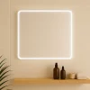 Jindoli Miroir salle de bain LED 100 cm