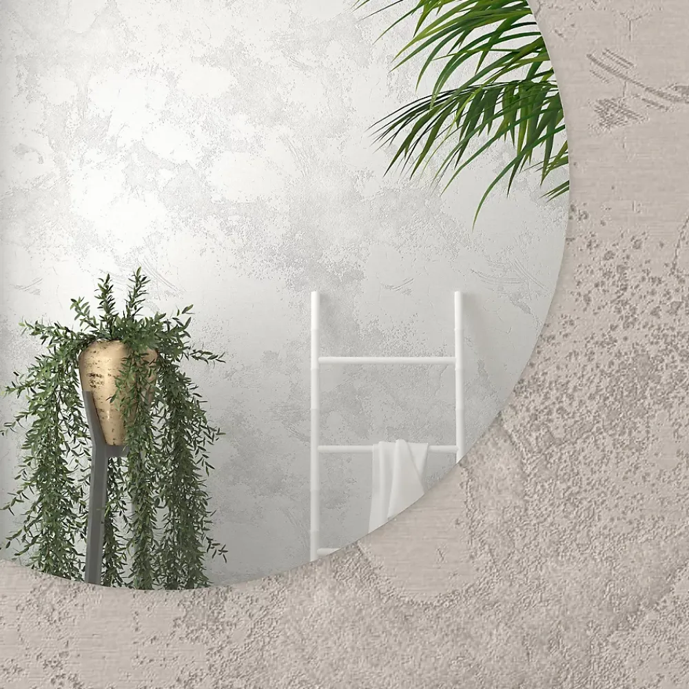 Aurlane Miroir salle de bain ROND - Diamètre 50cm - GO