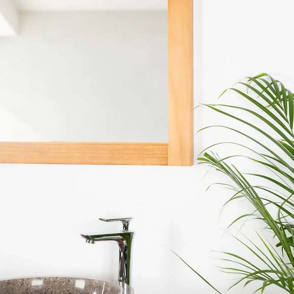 Miroir Simple|Wanda Collection Miroir salle de bain 100x50 cm,