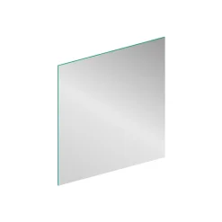Miroir Simple|GoodHome Miroir salle de bains rectangulaire 80 x 90 cm argent, Imandra
