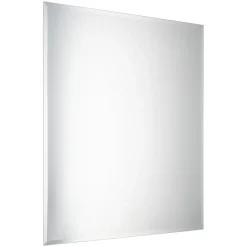 Miroir salle de bains rectangulaire 50X60 cm Wapta argent